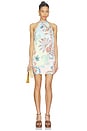 view 1 of 3 Halter Mini Dress in Multi