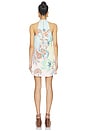 view 3 of 3 Halter Mini Dress in Multi