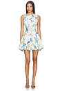 view 1 of 3 VESTIDO CORTO SKATER SHORT DRESS in Ivory