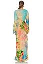 view 3 of 3 MAXIVESTIDO DOUBLE LAYER MAXI DRESS in Multi
