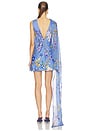 view 4 of 4 MINIVESTIDO SASH MINI DRESS in Blue
