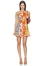 view 1 of 4 VESTIDO CORTO SKATER SHORT DRESS in Multi