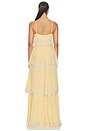 view 3 of 4 MAXIVESTIDO TIERED MAXI DRESS in Yellow