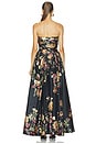 view 4 of 3 Ruched Long Dress in Black