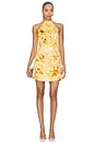 view 1 of 4 MINIVESTIDO HALTER MINI DRESS in Yellow