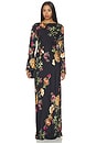 view 1 of 3 MAXIVESTIDO BIAS MAXI DRESS in Black