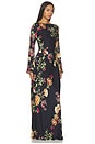 view 2 of 3 MAXIVESTIDO BIAS MAXI DRESS in Black