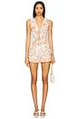 view 5 of 6 Shorts With Buckle Belt in White Floral