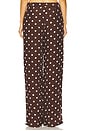 view 4 of 6 Pant in Brown & White