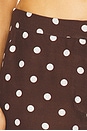 view 6 of 6 Pant in Brown & White