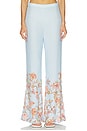 view 1 of 6 Wide Leg Pants in Powder Blue