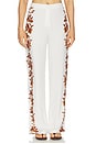 view 1 of 6 Pants With Slit in Ivory