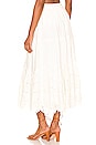view 3 of 4 Ruby Midi Skirt in Off White