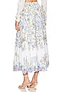 view 3 of 4 JUPE MIDI VANA in White