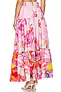 view 3 of 4 Belted Maxi Skirt in Pink Floral