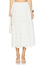 view 1 of 6 Midi Skirt in Off White