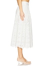 view 3 of 6 Midi Skirt in Off White