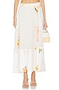view 1 of 6 Midi Skirt in Ivory Floral
