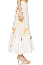view 3 of 6 Midi Skirt in Ivory Floral