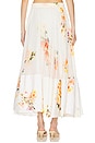 view 4 of 6 Midi Skirt in Ivory Floral