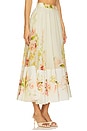 view 2 of 6 Midi Skirt in Ivory Floral