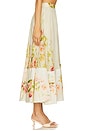 view 3 of 6 Midi Skirt in Ivory Floral