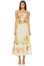 view 5 of 6 Midi Skirt in Ivory Floral