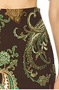 view 6 of 6 Mini Skirt in Dark Brown