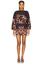 view 5 of 6 Mini Skirt in Brown