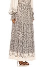 view 2 of 6 Tiered Maxi Skirt in Eggshell