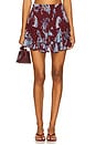 view 1 of 6 Mini Skirt in Merlot