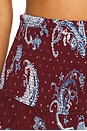 view 6 of 6 Mini Skirt in Merlot