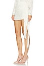 view 3 of 6 Fringed Mini Skirt in Ivory