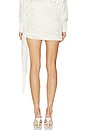 view 4 of 6 Fringed Mini Skirt in Ivory