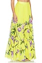 view 2 of 6 FALDA MAXI PINTUCK in Yellow