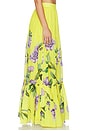 view 3 of 6 FALDA MAXI PINTUCK in Yellow