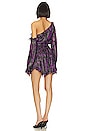 view 3 of 4 x REVOLVE Romper With Tie Up Belt in Purple