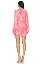 view 3 of 4 X Revolve Roos Romper in Pink Lurex