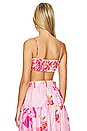 view 3 of 4 Bandeau Top in Pink Floral