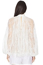 view 3 of 4 Boho Top With Cami in Off White