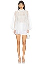 view 4 of 4 Boho Top With Cami in Off White