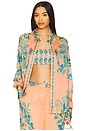 view 1 of 4 Oversized Shirt in Pink Blue Mix