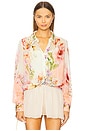 view 1 of 4 BLUSA BOHO COM REGATA in Pink Blue Mix