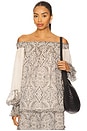 view 2 of 6 Off Shoulder Top in Eggshell