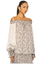 view 4 of 6 Off Shoulder Top in Eggshell