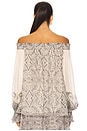 view 5 of 6 Off Shoulder Top in Eggshell