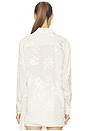 view 3 of 4 Oversized Shirt in Ivory
