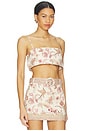 view 2 of 4 Bustier Top in Multi