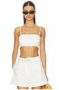 view 1 of 5 Bandeau Top in White
