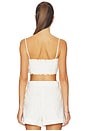 view 3 of 5 Bandeau Top in White